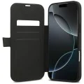 Калъф за iPhone 17 Pro Max - Guess - Book 4G Metal Logo (GUBKP17X4GMGBR) - Кафяв