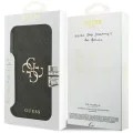 Калъф за iPhone 17 Pro Max - Guess - Book 4G Metal Logo (GUBKP17X4GMGGR) - Черен