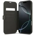 Калъф за iPhone 17 Pro Max - Guess - Book 4G Metal Logo (GUBKP17X4GMGGR) - Черен