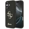 Калъф за iPhone 17 - Guess - Fixed Glitter Big 4G (GUHCP17SHG4SGK) - Черен
