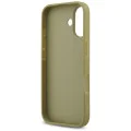 Калъф за iPhone 17 - Guess - Fixed Glitter Big 4G (GUHCP17SHG4SGD) - Златист