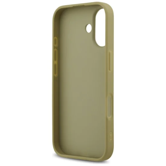 Калъф за iPhone 17 - Guess - Fixed Glitter Big 4G (GUHCP17SHG4SGD) - Златист