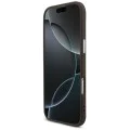 Калъф за iPhone 17 Air - Guess - Hardcase 4G Classic Logo MagSafe (GUHMP17MP4GSSMCW) - Кафяв