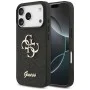 Калъф за iPhone 17 Pro Max - Guess - Fixed Glitter Big 4G (GUHCP17XHG4SGK) - Черен