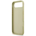 Калъф за iPhone 17 Air - Guess - Fixed Glitter Big 4G (GUHCP17MHG4SGD) - Златист