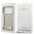 Калъф за iPhone 17 Pro - Guess - Hardcase 4G Triangle Logo MagSafe (GUHMP17LP4GTDGMP) - Розов