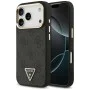 Калъф за iPhone 17 Pro - Guess - Hardcase 4G Triangle Logo MagSafe (GUHMP17LP4GTDGMK) - Черен