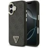 Калъф за iPhone 17 - Guess - Hardcase 4G Triangle Logo MagSafe (GUHMP17SP4GTDGMK) - Черен