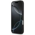 Калъф за iPhone 17 - Guess - Saffiano Classic Logo MagSafe (GUHMP17SPSAHMCK) - Черен