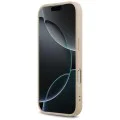 Калъф за iPhone 17 Pro - Guess - Saffiano Classic Logo MagSafe (GUHMP17LPSAHMCP) - Розов