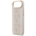 Калъф за iPhone 17 Air - Guess - Hardcase 4G Stripe MagSafe (GUHMP17MPG4SEMCP) - Розов