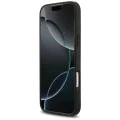 Калъф за iPhone 17 Pro Max - Guess - Hardcase 4G с пръстен-стойка (GUHCP17X4GMRGR) - Черен