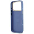 Калъф за iPhone 17 Pro - Guess - Hardcase 4G Stripe MagSafe (GUHMP17LPG4SEMCB) - Син