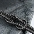 Acefast - Кабел за данни (C1-02) - USB към Lightning, 2.4A, бързо зареждане, MFi сертификат, найлонова оплетка, 1.2 м - Черен