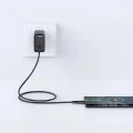 Acefast - Кабел за данни (C3-03) - USB към Type-C, 60W, 3A, Бързо зареждане, 1.2 м - Бял