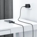 Acefast - Кабел за данни (C4-02) - Бързо зареждане, USB към Lightning, 2.4A, Алуминиева сплав, 1.8 м - Черен