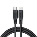 Acefast - Кабел за данни (C3-01) - Type-C към Lightning, 30W, 3A, бързо зареждане, 1.2 м - Бял