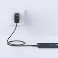 Acefast - Кабел за данни (C3-02) - USB към Lightning, 2.4A, 480Mbps, MFi сертификация, 1.2 м - Черен