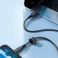 Acefast - Кабел за данни (C3-02) - USB към Lightning, 2.4A, 480Mbps, MFi сертификация, 1.2 м - Черен