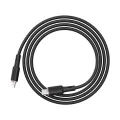 Acefast - Кабел за данни (C2-01) - Type-C към Lightning, 30W, 3A, бързо зареждане, MFi сертификация, 1.2 м - Черен
