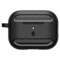 Калъф за Apple AirPods Pro 3 – Spigen Rugged Armor – Матово черен
