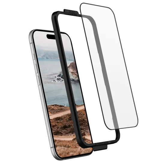 Протектор за iPhone 17 Air - UAG - Стъклен протектор - Прозрачен