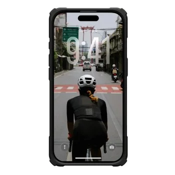 Калъф за iPhone 17 - UAG - Plasma XTE MagSafe - Черен / Оранжев