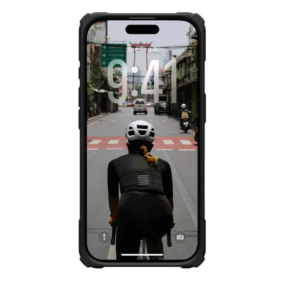 Калъф за iPhone 17 - UAG - Plasma XTE MagSafe - Черен / Оранжев