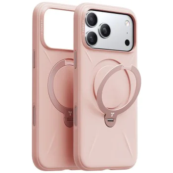 Калъф за iPhone 17 Pro Max - Torras - QPRO Silicone Series - Розов