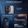 Калъф за iPhone 17 - ESR - Classic Hybrid HaloLock [Включен протектор за екран] - Прозрачен Черен
