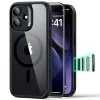 Калъф за iPhone 17 - ESR - Classic Hybrid HaloLock [Включен протектор за екран] - Прозрачен Черен