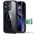 Калъф за iPhone 17 - ESR - Classic Hybrid HaloLock [Включен протектор за екран] - Прозрачен Черен