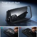 Калъф за iPhone 17 - ESR - Classic Hybrid HaloLock [Включен протектор за екран] - Прозрачен Черен