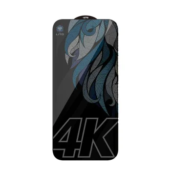 Протектор за iPhone 17 Air - Lito - D+ Max 4K Privacy - Черен