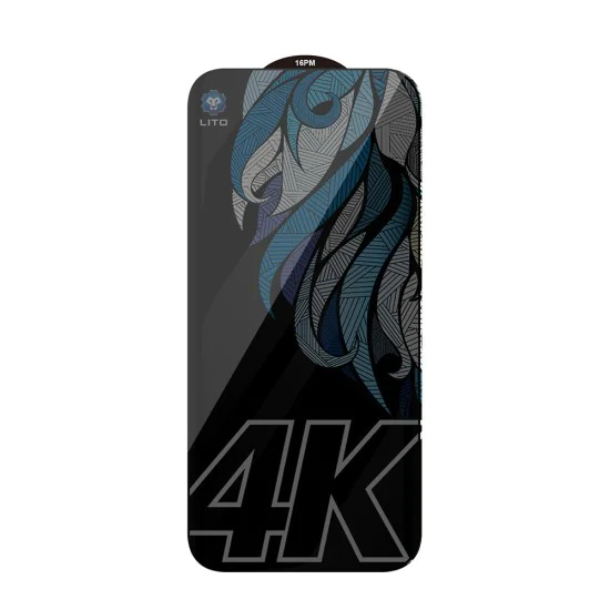Протектор за iPhone 17 Air - Lito - D+ Max 4K Privacy - Черен