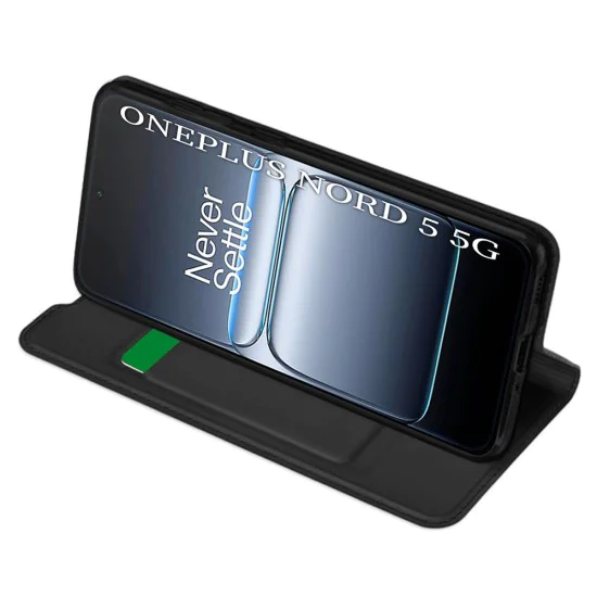 Калъф за OnePlus Nord 5 - Techsuit - Magskin Book - Черен