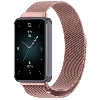 Верижка за Honor Band 9 - Techsuit - Каишка за часовник (W009) - Розов