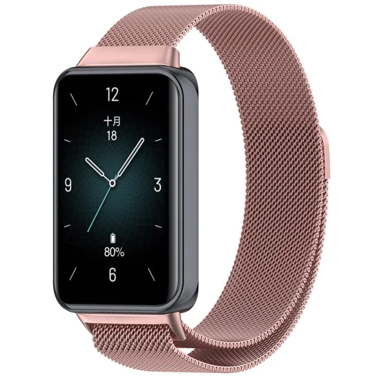 Верижка за Honor Band 9 - Techsuit - Каишка за часовник (W009) - Розов
