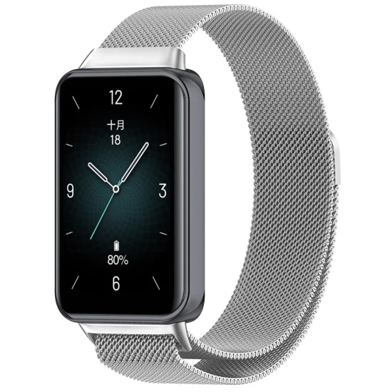 Верижка за Honor Band 9 - Techsuit - Каишка за часовник (W009) - Сребрист