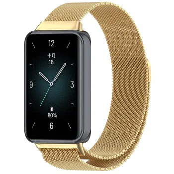 Верижка за Honor Band 9 - Techsuit - Каишка за часовник (W009) - Златист