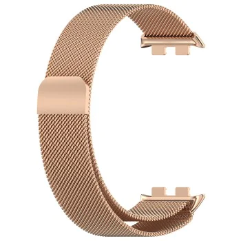 Верижка за Honor Band 9 - Techsuit - Каишка за часовник (W009) - Златисто Розов