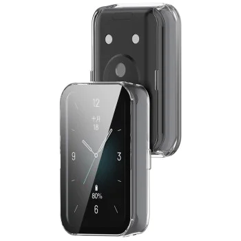 Протектор за Honor Band 10 / Band 9 - Techsuit - Defense360 Pro + Протектор за екран - Прозрачен