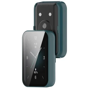 Протектор за Honor Band 10 / Band 9 - Techsuit - Defense360 Pro + Протектор за екран - Тъмно Зелен