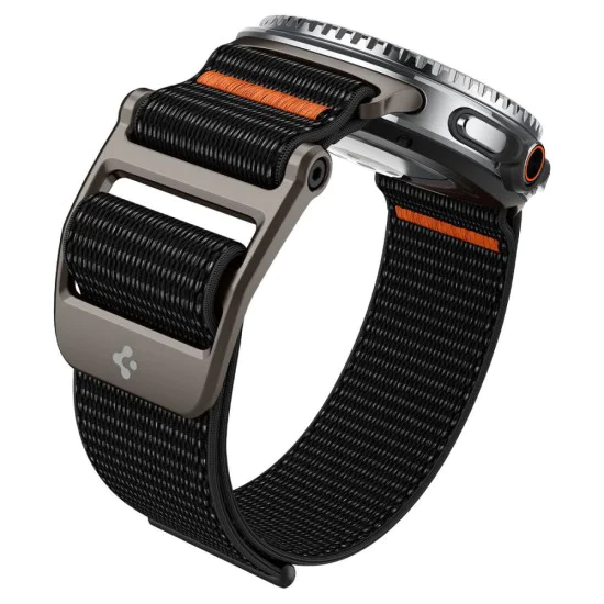 Каишка за Samsung Galaxy Watch8 40mm/Watch8 44mm/Watch8 Classic - Spigen - DuraPro Flex - Черен