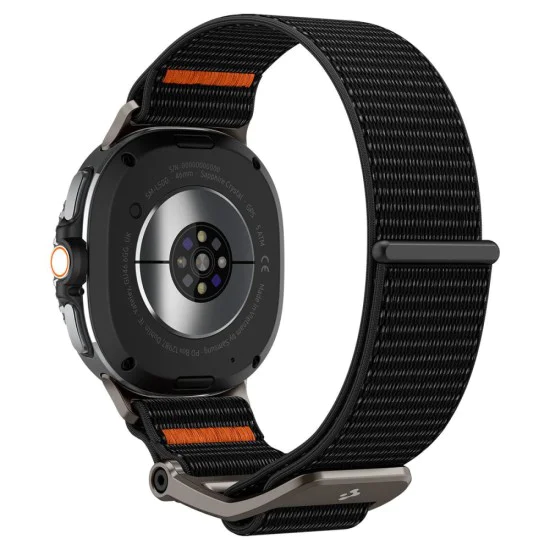 Каишка за Samsung Galaxy Watch8 40mm/Watch8 44mm/Watch8 Classic - Spigen - DuraPro Flex - Черен