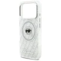 Калъф за iPhone 17 Pro - Karl Lagerfeld - IML Karl Head Logo MagSafe (KLHMP17LHMKBKHOG) - Сив
