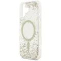 Калъф за iPhone 17 - Guess - С брокатено дъно от смола MagSafe (GUHMP17SRGRGED) - Златист