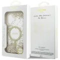 Калъф за iPhone 17 - Guess - С брокатено дъно от смола MagSafe (GUHMP17SRGRGED) - Златист