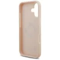 Калъф за iPhone 17 - Guess - Hardcase 4G Grained Big and Classic Logo (GUHCP17SPGT4MBP) - Розов