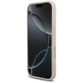 Калъф за iPhone 17 - Guess - Hardcase 4G Grained Big and Classic Logo (GUHCP17SPGT4MBP) - Розов